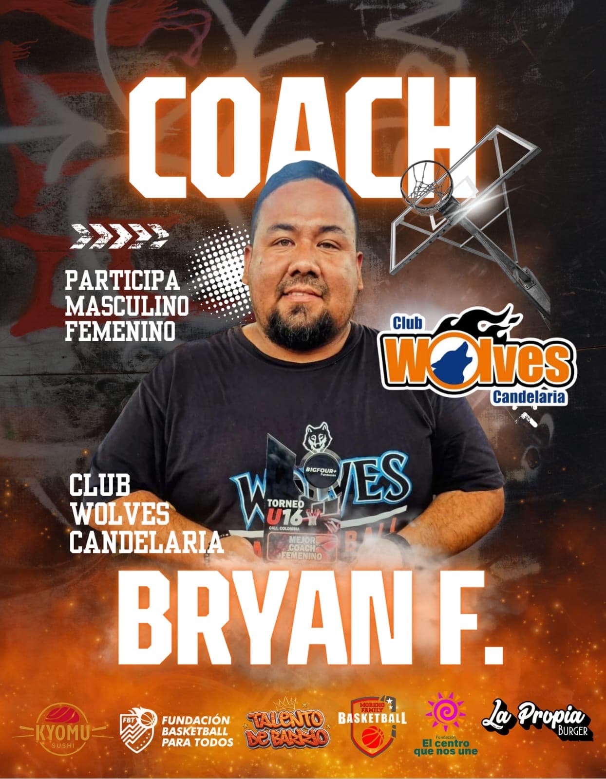 Coach Bryan F. — Club Wolves Candelaria