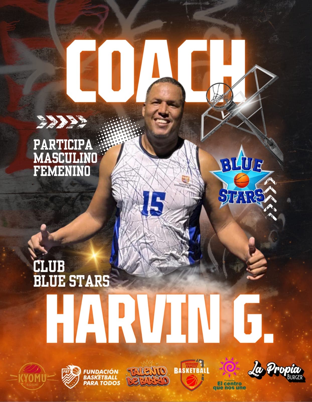 Coach Harvin G. — Club Blue Stars
