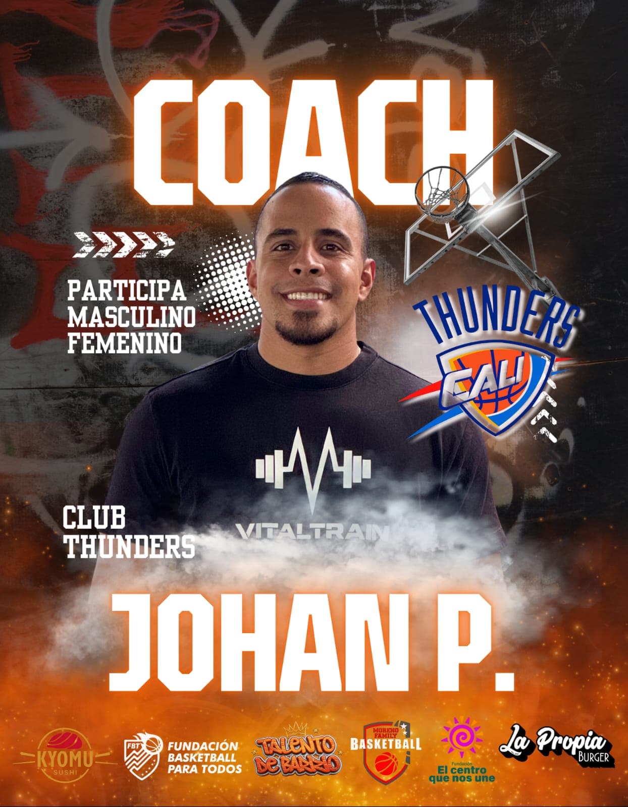 Coach Johan P. — Club Thunders