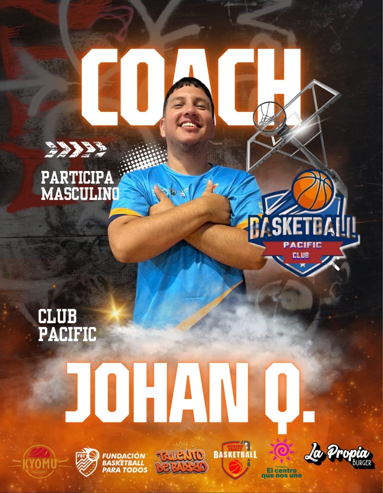 Coach Johan Q. — Club Pacific